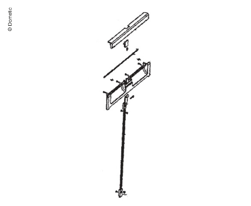 CRX80 Komplet Kapı Kilidi