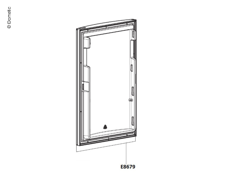 Parlak Siyah Dekoratif Panel