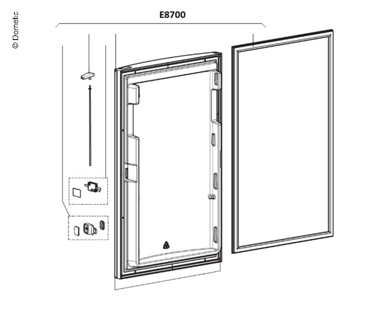 RM85XX için Komple Kapı