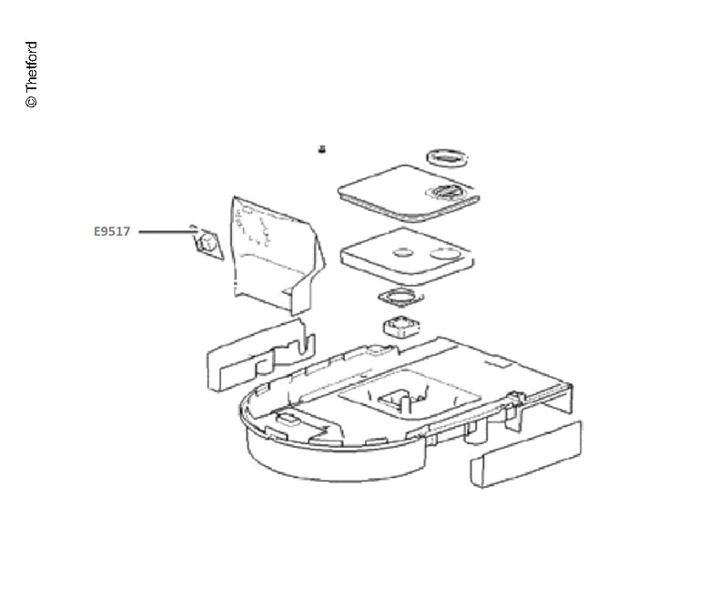 C260 Reed Switch Tekli Sol