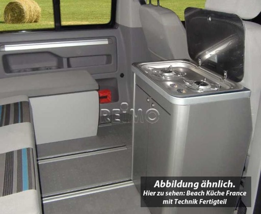 [REIMO-11103TS] VW T5/6 Beach Mutfak France