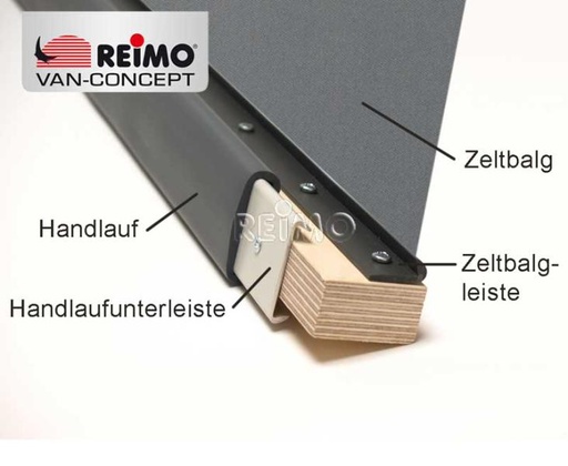 [REIMO-29435] Tutamak Alt Profili Beyaz 2 m