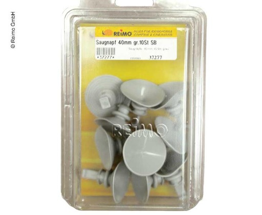 [REIMO-37277] Saugnapf Ø40mm grau 10St -> Vantuz Ø40 mm Gri 10'lu Paket