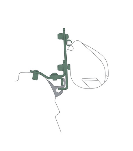 [REIMO-426768] VW T5/6 F35/45 Tente Adaptörü
