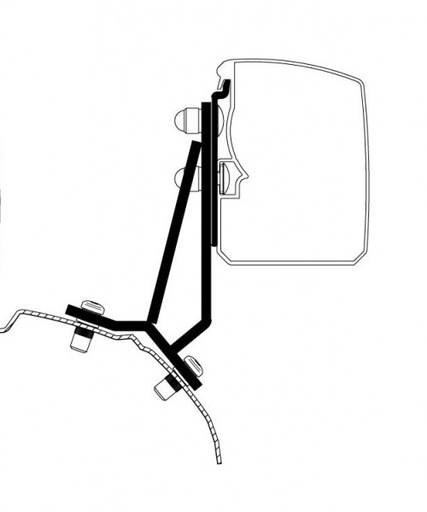 [REIMO-42679] Thule 3200 Ford Sabit Sağ Tente Adaptörü