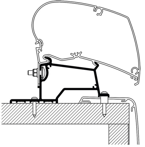 [REIMO-426792] Rapido Integral 500 cm Tente