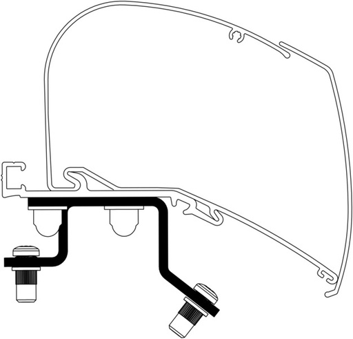 [REIMO-426821] Renault Master 2024 Tente Adaptörü