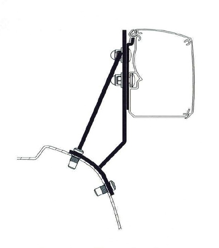 [REIMO-426970] Thule Transit V710 Sol Direksiyon Tente Adaptörü