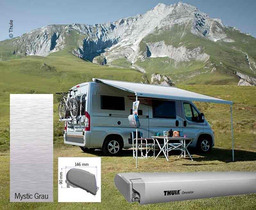 [REIMO-428074] Thule Omnistor 6300 Elox 4 m Ducato 07 Mystic Grey