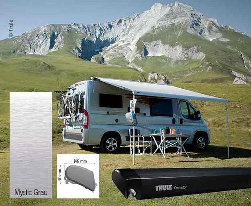 [REIMO-428077] Thule Omnistor 6300 Antrasit 4 m Ducato 07 Mystic Grey