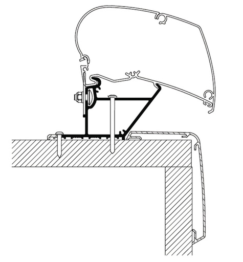 [REIMO-430610] Rapido Seri Comp. 450cm
