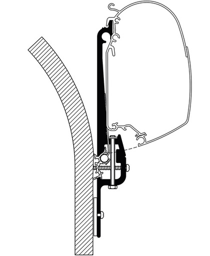 [REIMO-43108] Eriba Touring Tente Adaptörü