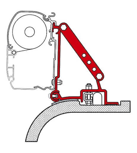 [REIMO-43324] Fiamma Adaptör F45 Ducato Serisi