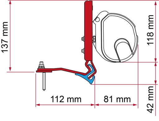 [REIMO-433553] Fiamma F35, F35 Pro ve 45 Adaptörü
