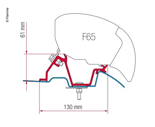 [REIMO-433622] Sprinter F65 Tente Adaptörü