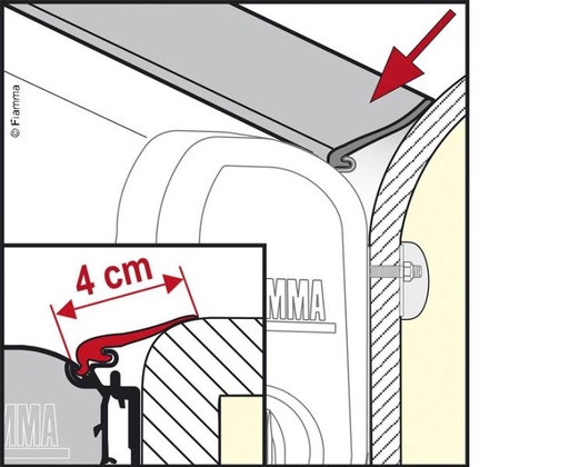 [REIMO-433831] Kit Rain Guard M 550 Yağmur Koruma Kiti