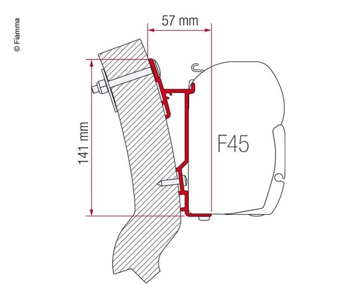 [REIMO-434744] Wingamm Oasi230 Tente Adaptörü