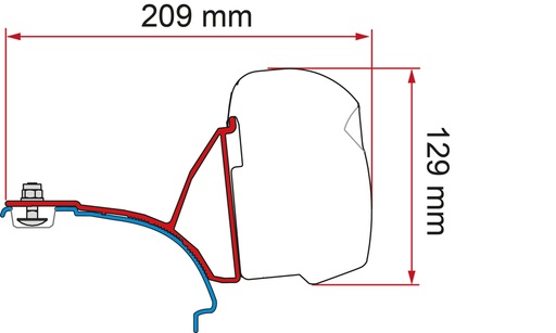 [REIMO-440717] VW T5/6 Multivan RHD Montaj Kiti