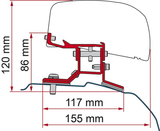 [REIMO-44336] Adapter Kit für F40van Bl