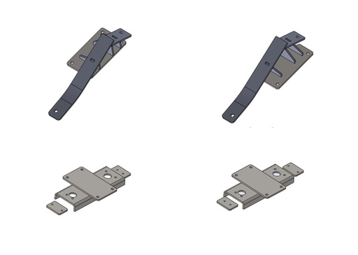 [REIMO-465118] Mercedes Standard Şasi Adaptörü