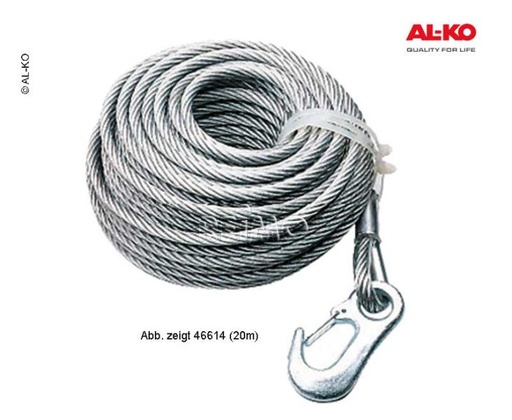 [REIMO-46608] Çelik halat, 15 m, 351 vinci için