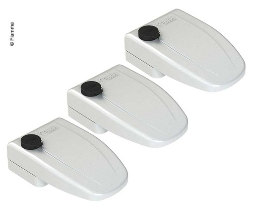 [REIMO-467454] Dış Kapı Kilidi Beyaz 3'lü Set