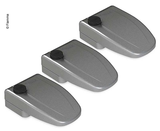 [REIMO-467455] Dış Kapı Kilidi Gri 3'lü Set