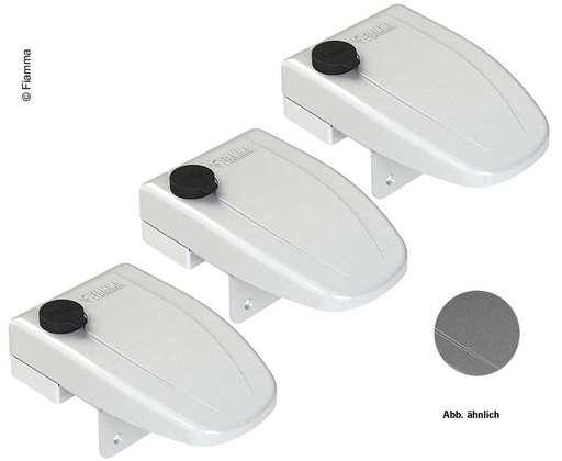 [REIMO-467493] Dış Kapı Kilidi 3'lü Set Gri