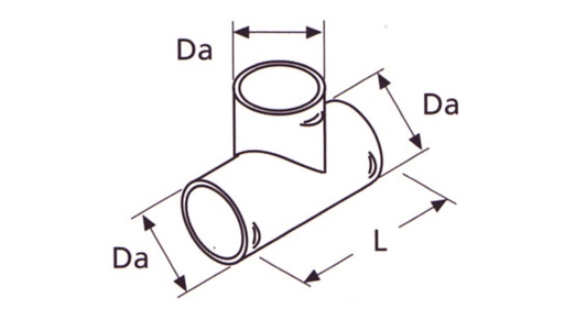 [REIMO-48062] 60 mm Boru İçin T Parçası