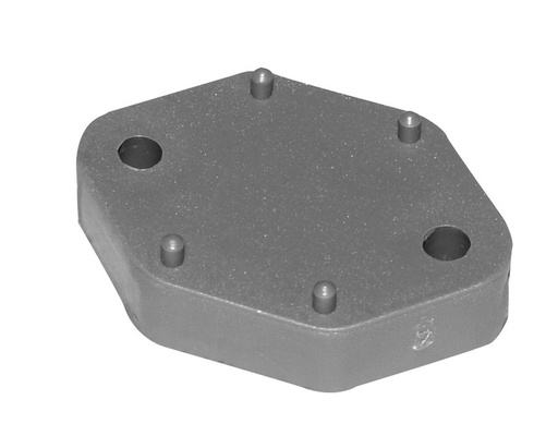 [REIMO-524502] Mesafe Plakası Gri Blister Ambalajlı