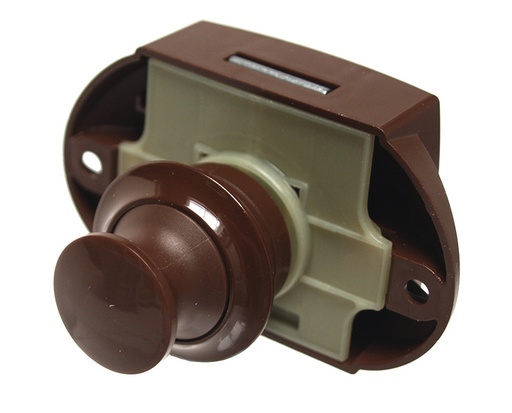 [REIMO-532700] P-Lock Tekli Basma Butonu Kahverengi Blister