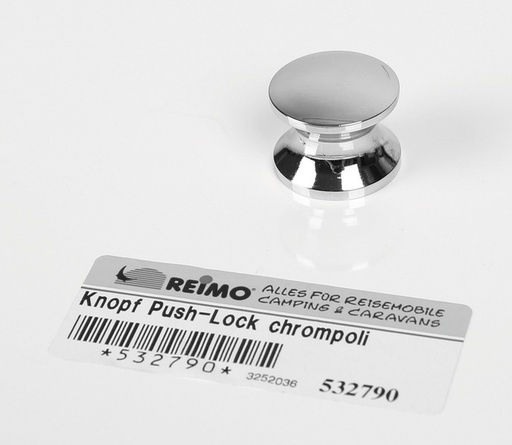 [REIMO-532790] Push-Lock Düğme Parlak Krom