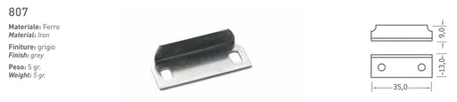 [REIMO-534191] Kilit karşılığı 35x13x9mm