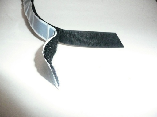 [REIMO-56317] Yapışkanlı Cırt Bant 20mm 5m Siyah