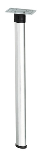 [REIMO-57027] Üstten Ekoslu Masa Ayağı 675mm Gümüş
