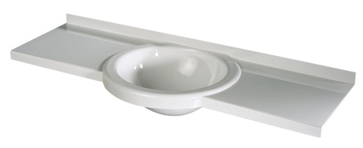 [REIMO-64030] Tasarım Lavabo 900x270 Beyaz