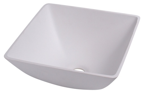 [REIMO-64053] Köşeli Lavabo 290x290 Beyaz