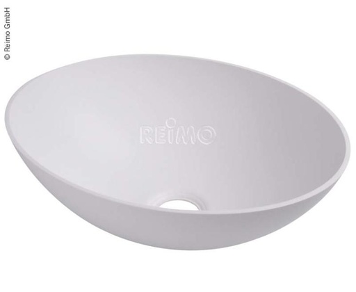 [REIMO-64057] Oval Lavabo 400x290 Beyaz