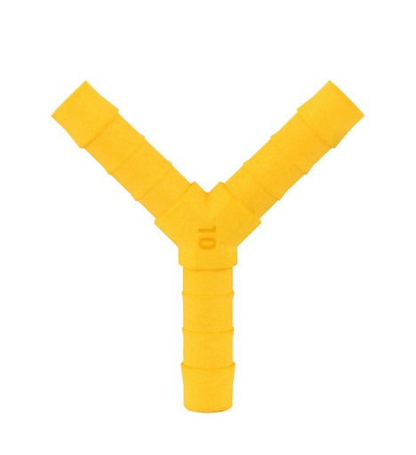 [REIMO-64312] Y Boru Birleştirici 10 mm Sarı 2'li