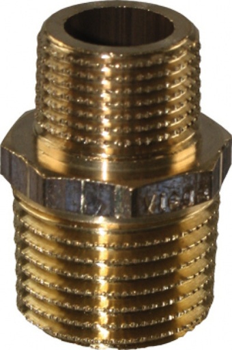 [REIMO-65072] Pirinç Adaptör Parçası 1/2'-3/8'