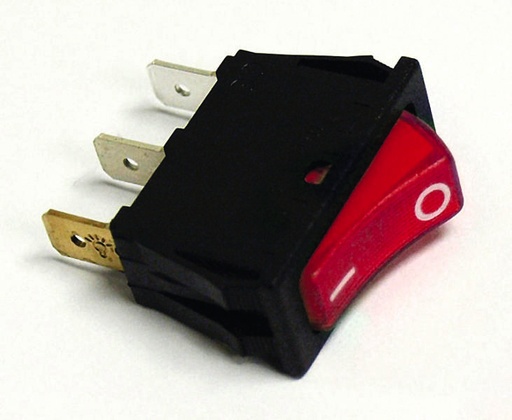 12V/24V Kırmızı Devirmeli Anahtar