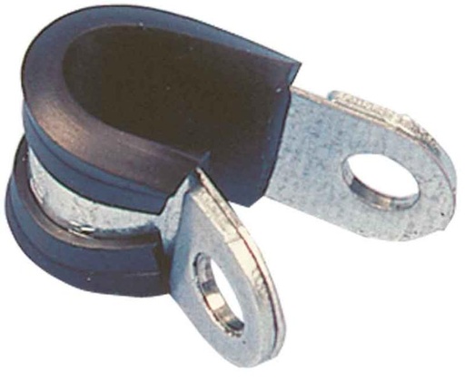 [REIMO-752610L] Boru kelepçesi 10 mm kauçuklu gevşek