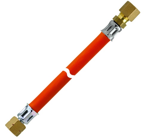 [REIMO-75411] Marine Gaz Hortumu RVS 8mm 400mm