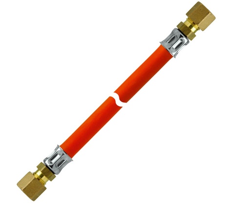 [REIMO-75413] Marine Gaz Hortumu 2xRVS 8, 400mm