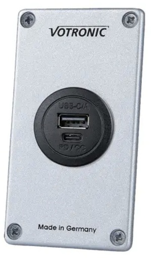 [REIMO-801293] USB-A/C Şarj Paneli S