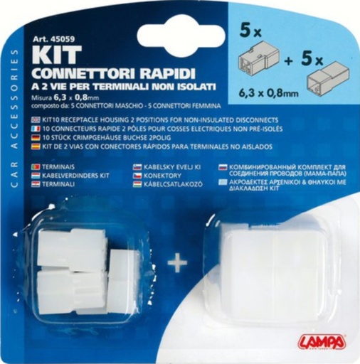 [REIMO-810352] Dişi ve Kilitli Bıçak Soket Gövdesi
