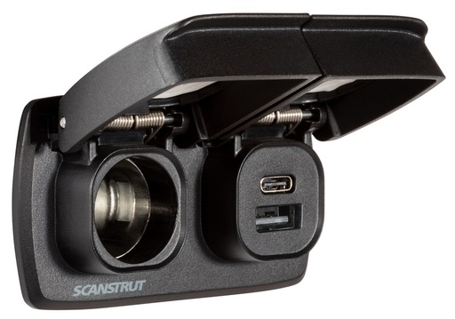 [REIMO-811802] Şarj Prizi 12V / USB-A+C