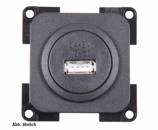 [REIMO-811826] USB Şarj Prizi Siyah (Blister ambalaj)