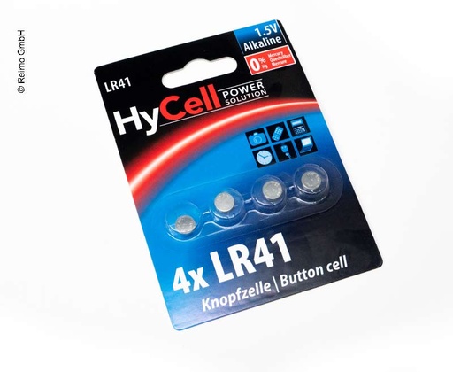 [REIMO-81344] HyCell Düğme Pil AG3 4'lü