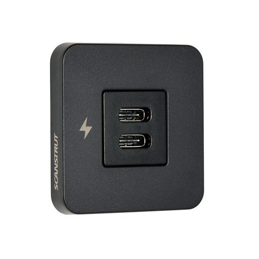 [REIMO-820151] USB-C/C TILE 20 Şarj Priz Ünitesi